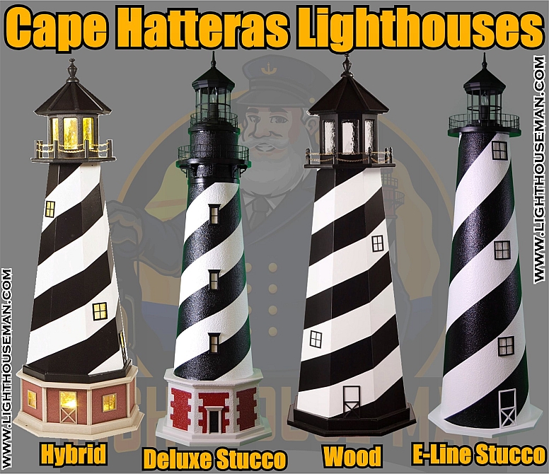 cape hatteras yard lighthouses