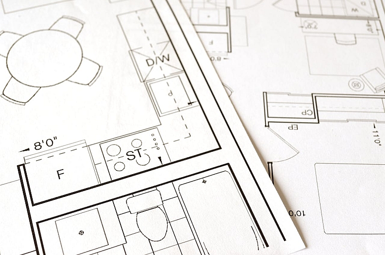 optimization of space with a house floor plan